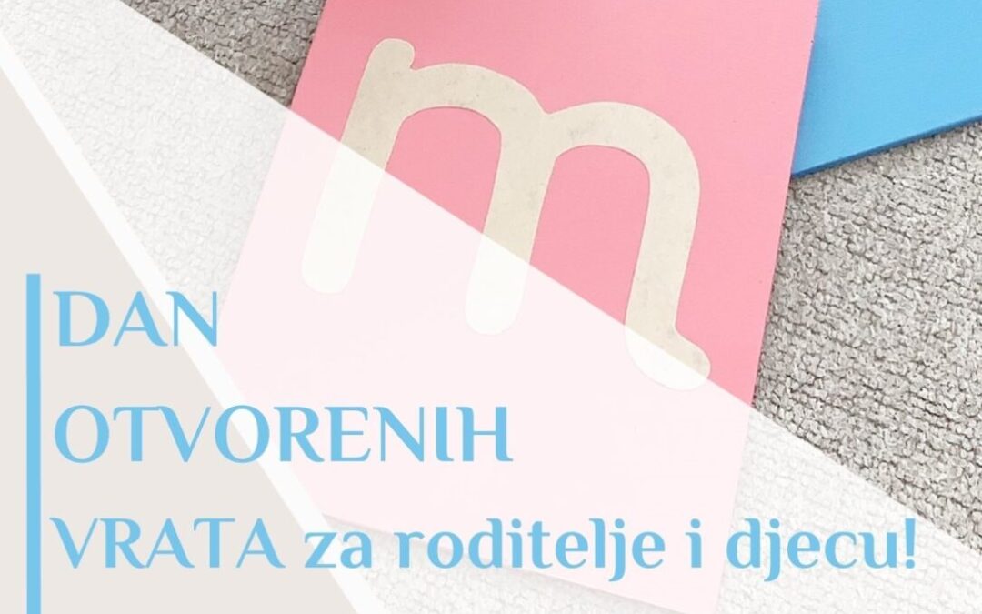 Dan otvorenih vrata Montessori škole - featured